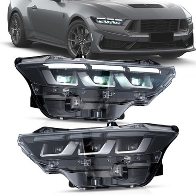 Für Mustang S650 2023-2026 LED-Scheinwerfer mit Animation Sequenziellen Blinkern
