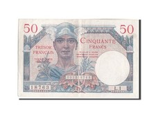 [#207913] Banknote, France, 50 Francs, 1947 French Treasury, 1947, 1947, AU