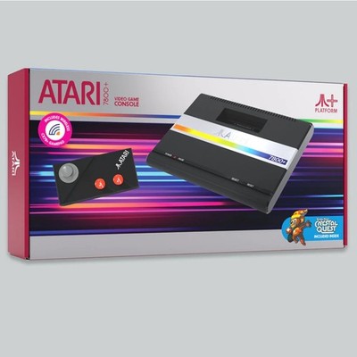 ATARI 7800+ ( 2600+ ) Console & Wireless Controller + Game (ALL BRAND NEW) HDMI