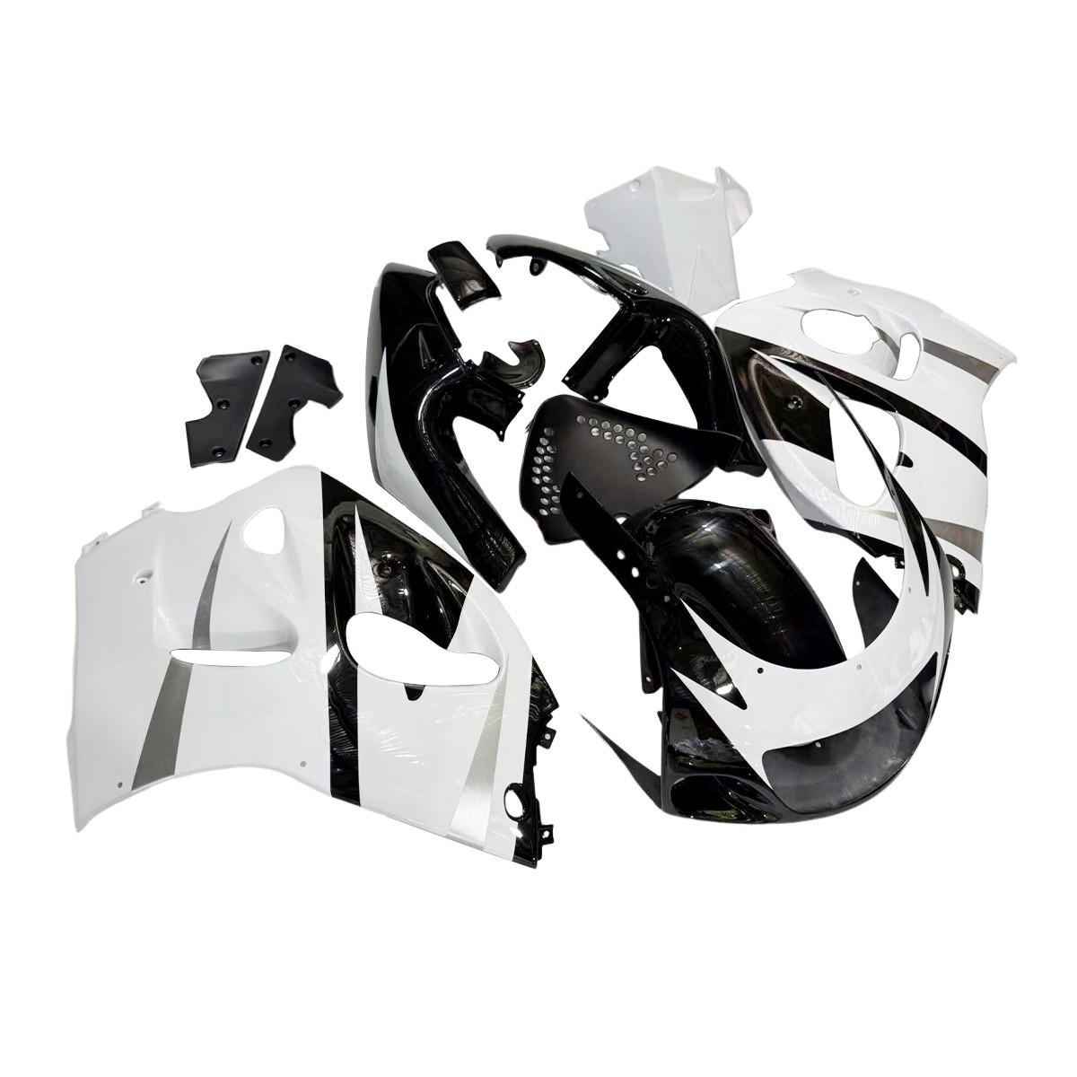 Fairings for GSXR600 GSXR750 1996 1999 Suzuki ABS Bodywork - Black