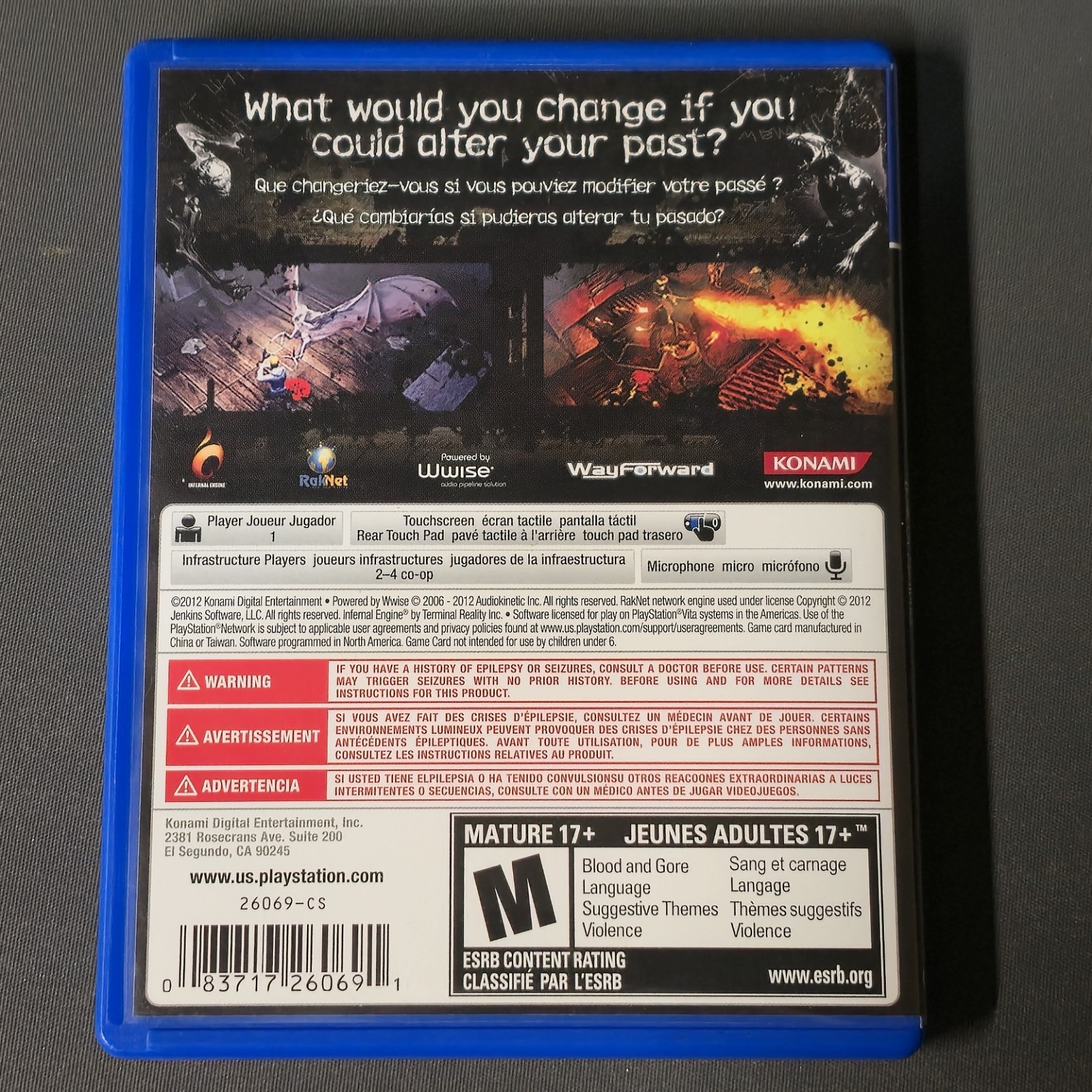 Silent Hill: Book of Memories (Sony PlayStation Vita, 2012)