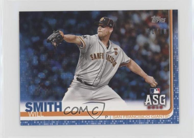 2019 Topps Mini All-Star Blue 10/10 Will Smith #US135 2d9