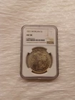 1921 Morgan Silver Dollar $1 - NGC AU 58