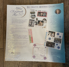 NEW Vintage 2000 Creative Memories 12X12 White Scrapbook Pages Sealed RCM-12S