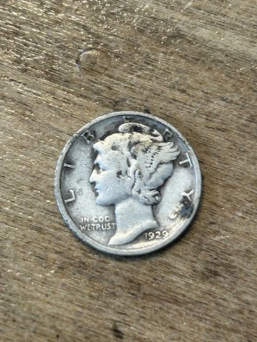 1929D Mercury Dime VG
