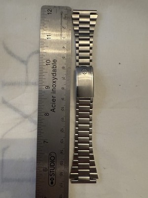 Zodiac Sea Wolf Riveted Oyster 8250 Bracelet Vintage All original