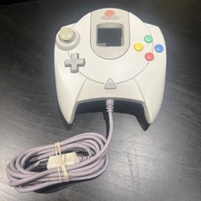 Original SEGA Dreamcast Controller White OEM HKT-7700 Video Game Controller