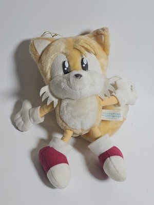 セガ　テイルス ペールカラーぬいぐるみ 1998 平成レトロ　非売品　当時物希少 SEGA Sonic Tails Plush Toy Pale Color Vintage 1998 | eBay