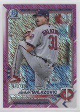 2021 Bowman Chrome Prospects Fuchsia Shimmer Refractor Jordan Balazovic 0vt8