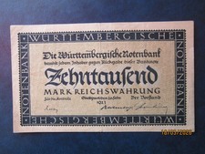 10 T. Mark - Stuttgart - LBN Württemberg - Grabowski : WTB 13