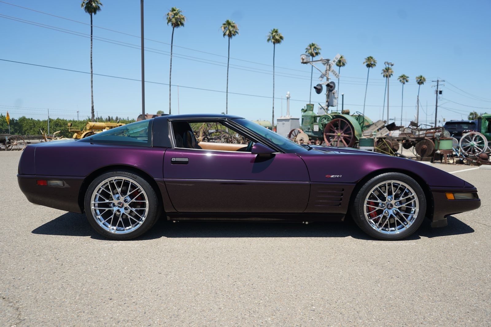 1992 Black Rose Metallic Chevrolet Corvette   | C4 Corvette Photo 10