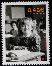 Timbre - FRANCE -Sur les bancs de l'école- YT3522 (du BF n°52) - 2002 - Neuf **