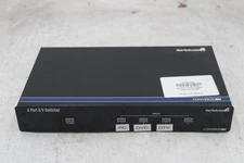 StarTech EV394 AV 4-Port A/V Audio and Video Switcher Converge