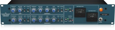Behringer Classic 2-Channel Precision Stereo Compressor and Limiter with Blue