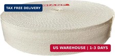 1 Inch Natural Heavy Cotton Webbing 10 Yards for Bags Backpack Straps Belts Tote