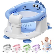Baby Bath Seat for Babies 6 Months  Up, Non-Slip Bath Seat with 5 PCS Waterp...