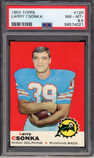 1969 Topps #120 Larry Csonka ROOKIE PSA NM-MT+ 8.5