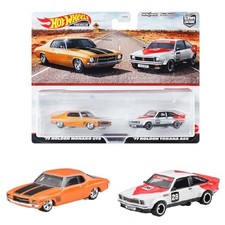 Hot Wheels Premium 2 Pack '73 Holden Monaro GTS / '77 Holden Torana A9X