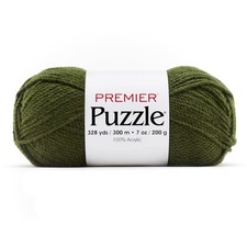 Premier Puzzle Solids Yarn-Forest