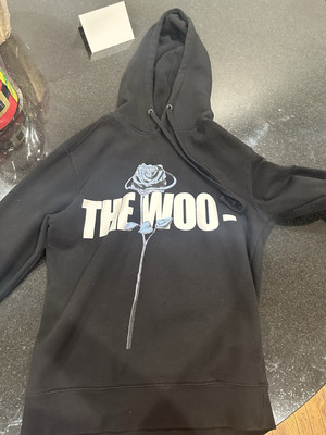 VLONE x POP SMOKE  The Woo Hoodie Pullover Black Men s Size Small