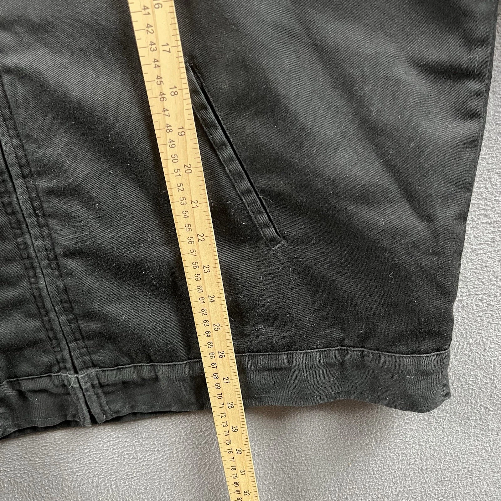 Vintage Dickies Social Distortion Jacket Mens XL Black Lined Skully 90s Workwear image 8