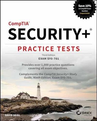 CompTIA Security+ Practice Tests: Exam - Paperback, by Seidl David - Very Good