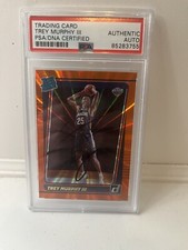 Trey Murphy III 2021-22 Donruss Orange Lazer Rookie RC Signed Auto PSA DNA