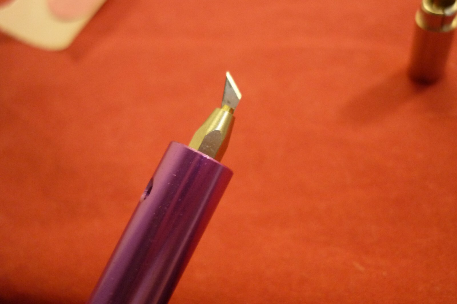 NOS MCGRAW PRECISION ULANO TYPE SWIVEL BLADE STENCIL CUTTING KNIFE