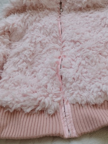 mezzo piano far pink solid jacket 160 Japanese Kawaii Heisei Retro Heart - Picture 4 of 16