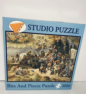Bits And Pieces 1000 Piece Trail Of Tears  Puzzle #44547 New - Sealed