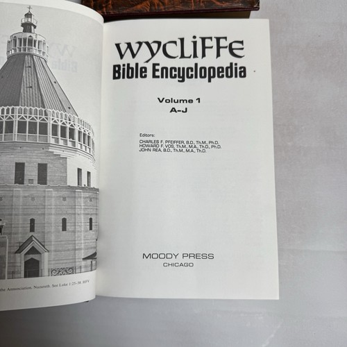 Wycliffe Bibelenzyklopädie Set Vierter Druck 1979 HC DJ Moody Press - Bild 11 von 19