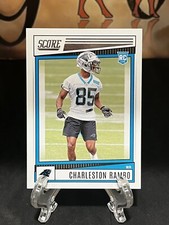 2022 Panini Score Charleston Rambo RC #398 Carolina Panthers