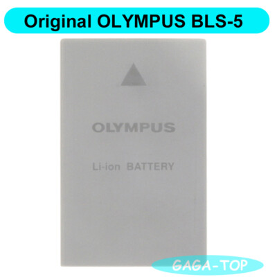 Original Olympus BLS-5 Battery For OM-DE-M10 Mark IV M5 III PEN E-PL2 PL5 PM2 