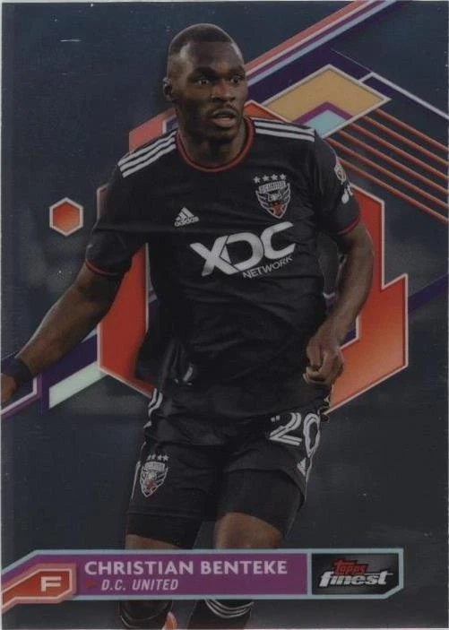 2023 Topps Finest MLS Christian Benteke #54