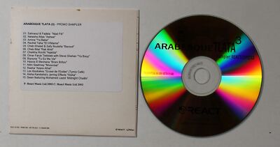 Arabesque Tlata 3 UK Adv Cardcover CD 2003 Rai Tribal Dub