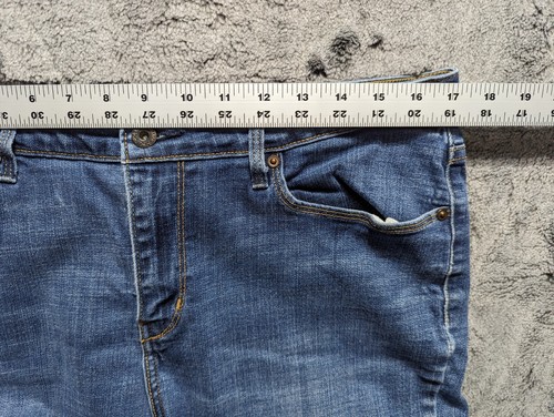 Levi's Demi Curve tiro medio recto para mujer talla 16/33 lavado medio - Imagen 6 de 13