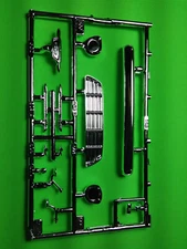 55 1955 Chevy Cameo Pickup Truck 1/25 AMT Chrome Grill Bumper Mirrors Emblem