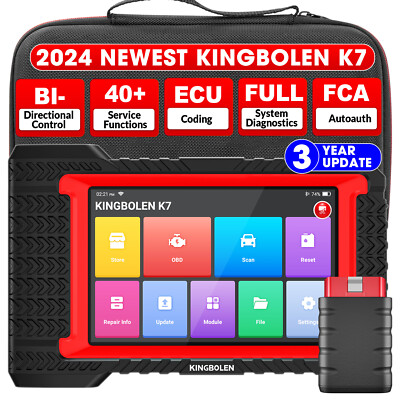 KINGBOLEN K7 Elite Auto Full Diagnostic Bidirectional Scan ECU Programming Tool