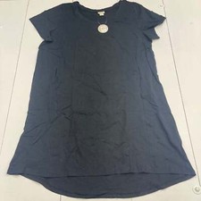 Zim  Zoe Hello Sunshine Black Short Sleeve Dress Women  s Size 26/28 New