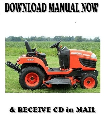 KUBOTA BX2660 TRACTOR WORKSHOP SERVICE REPAIR MANUAL on CD | eBay