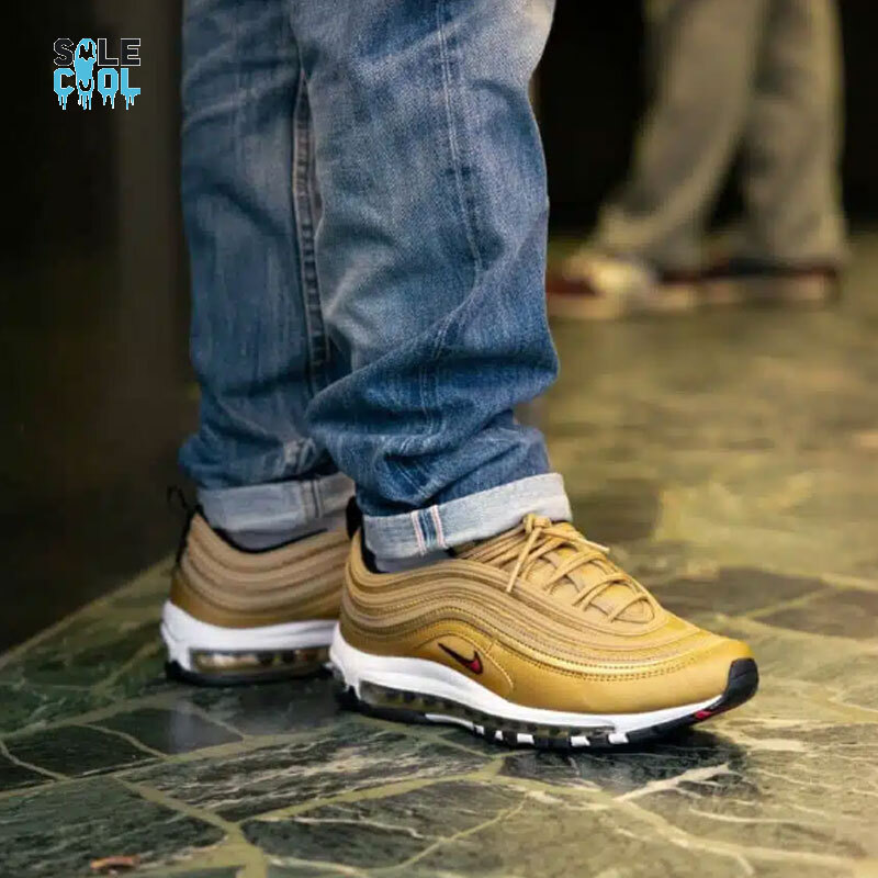 Nike Air Max 97 OG Metallic Gold Size 9.5 2023 Release