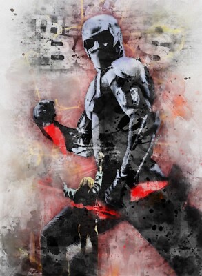Black Noir Nathan Mitchell #1 Art Card Limited #ed/100 John Rudolph Signed