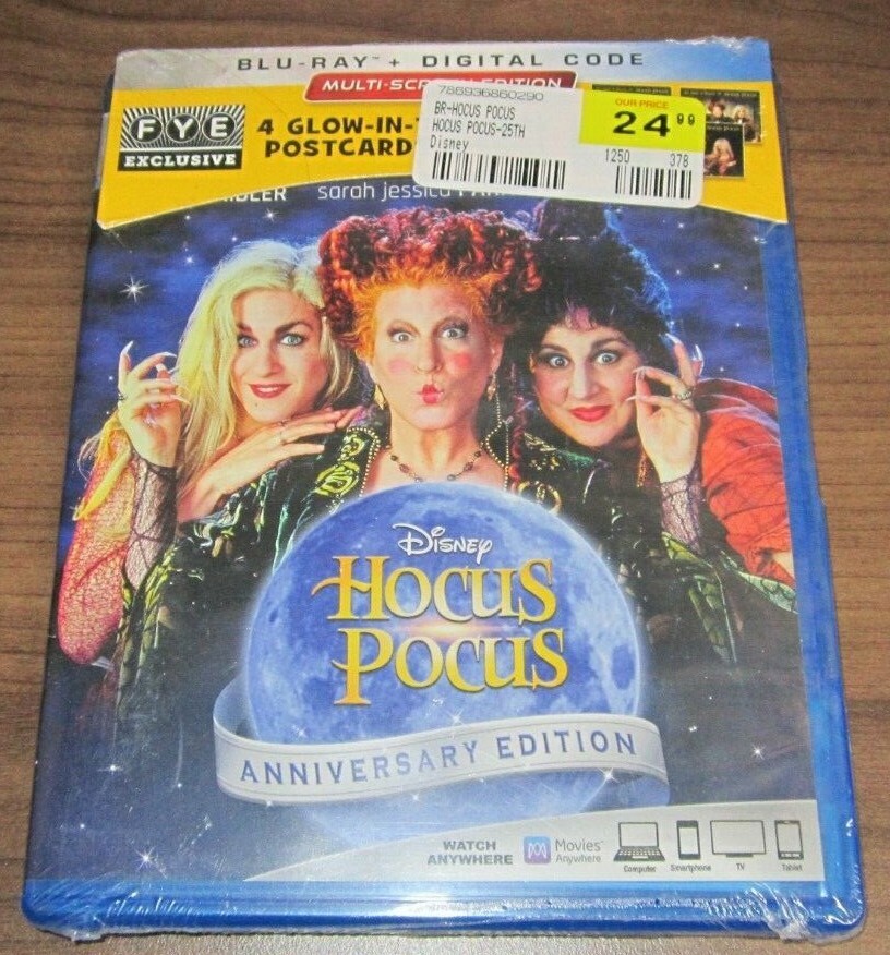 Disney Hocus Pocus ~ FYE 25th Anniversary Edition Blu-ray | eBay