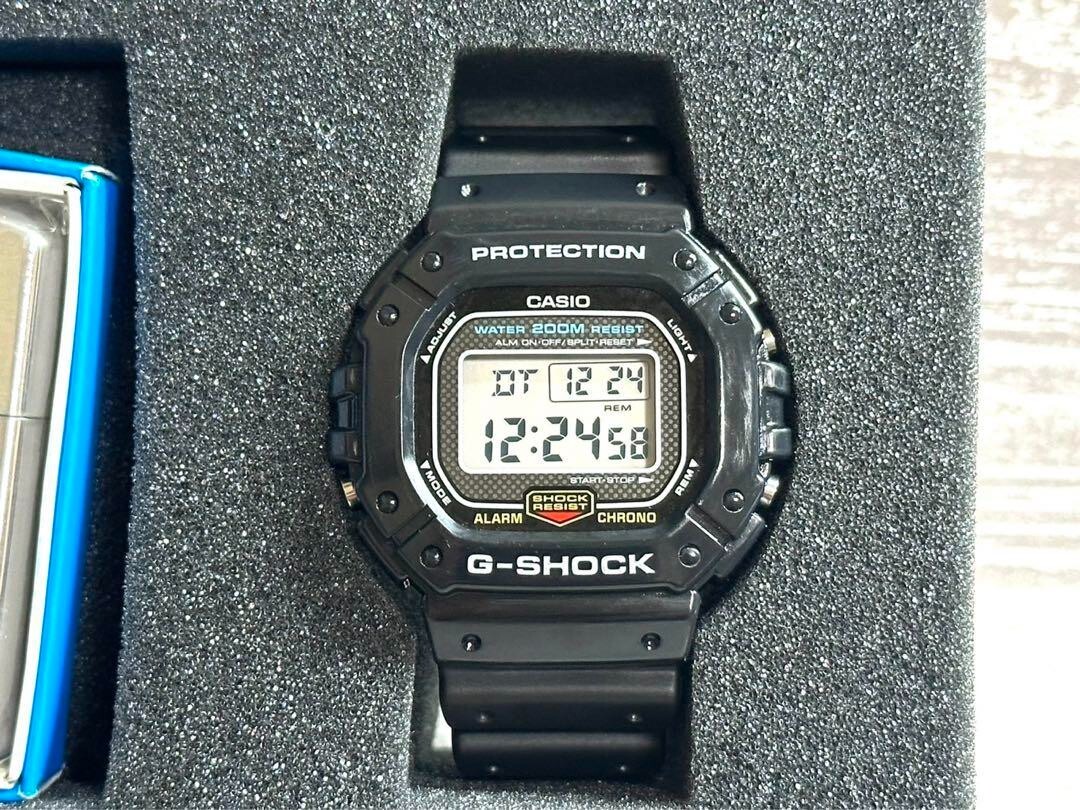CASIO G-SHOCK DW-5300 希少レア　ZIPPOセット CASIO G SHOCK DW 5300 Rare Rare ZIPPO Set From Japan