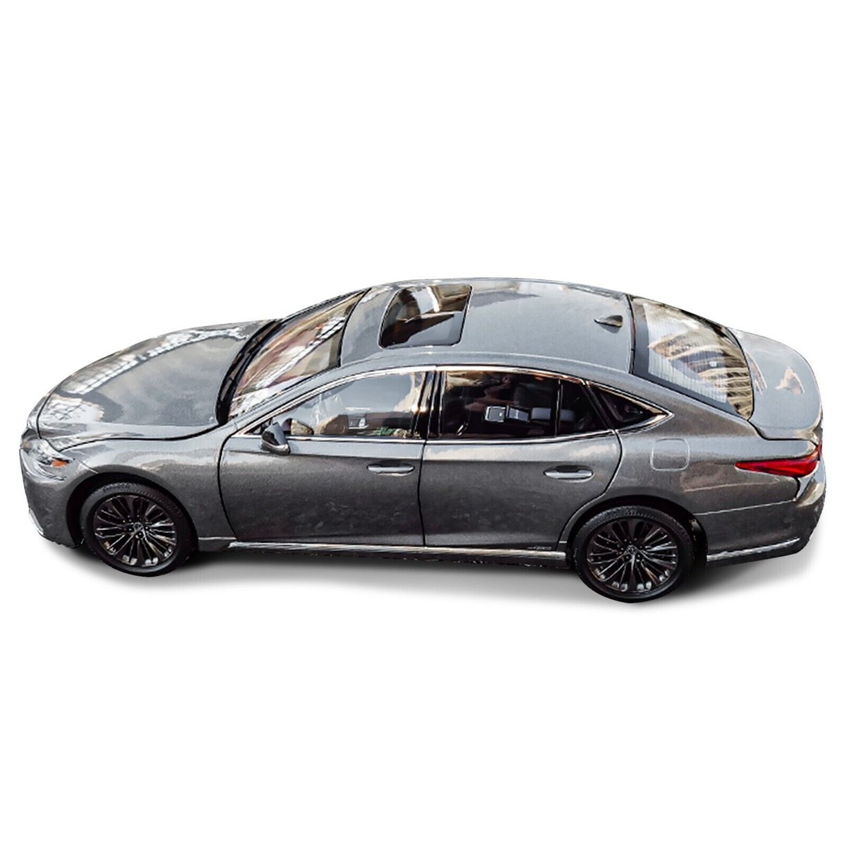 1/18 Scale Lexus LS500H Diecast Model Car Metal Collection Toy