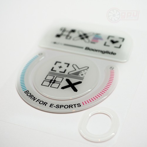 G Pro X Superlight Glass Mouse Skates Glide Feet Pads Mouse Feet Sticker - Picture 5 of 7