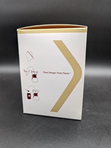 Chemex FSU-100 Natural Coffee Filters 8 Cup New Box of 100 Pre-Folded Filters - 第 4/5 張圖片