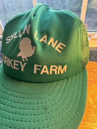 Sombrero de colección Sylvain Lane Turkey FarmTrucker SnapBack verde - Imagen 5 de 12