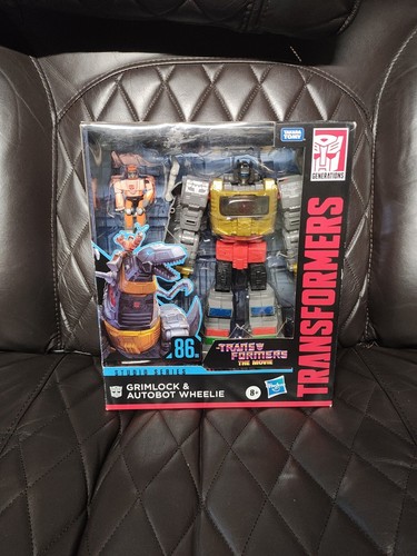 🦖 Hasbro Transformers Studio Series 86 -06 Grimlock & Wheelie 🦖 IN HAND 🔥🔥 - Picture 6 of 10