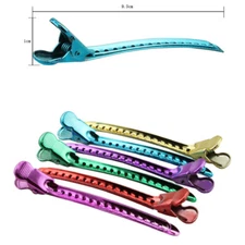 12Pcs Alligator Grip Clip Alligator Bow Clips Duckbill Hairpins Clips Hair Large